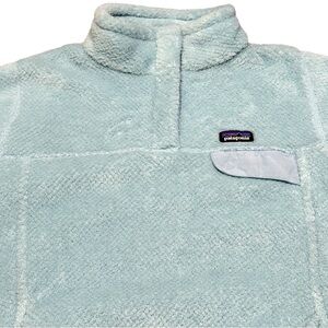 Youth Patagonia Synchilla Fleece Pullover Jacket Blue Kids Size 12 Polartec